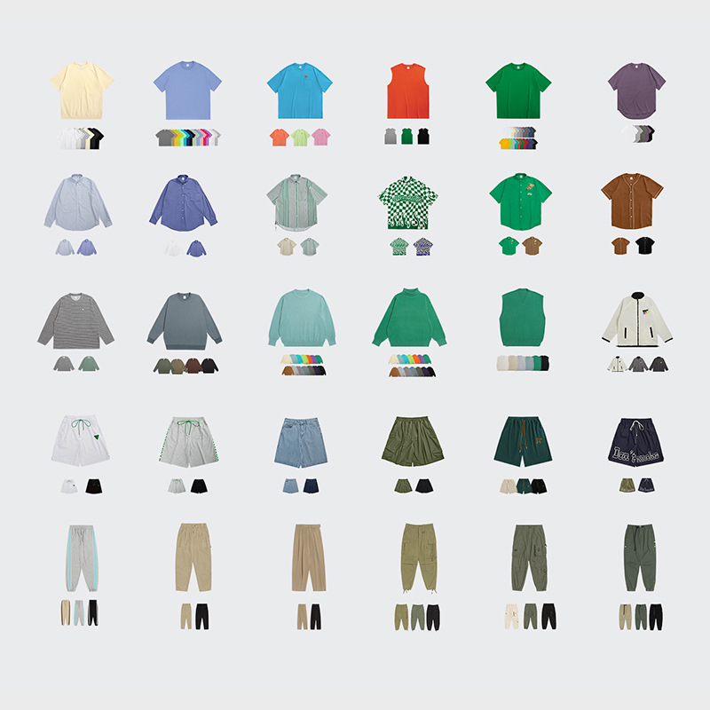 Jiizhan DIY | Men's T-Shirts, Sweatshirts, Drawings and Samples, Multi-Tech Pattern Fabrics, Spiritual Brand