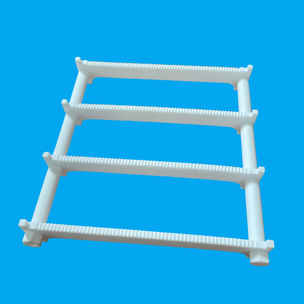 Industrial Ceramic Bracket Alumina 95 Porcelain Glazed Water Ceramic Support Bracket Assembly Yixing Ceramic Manufacturer