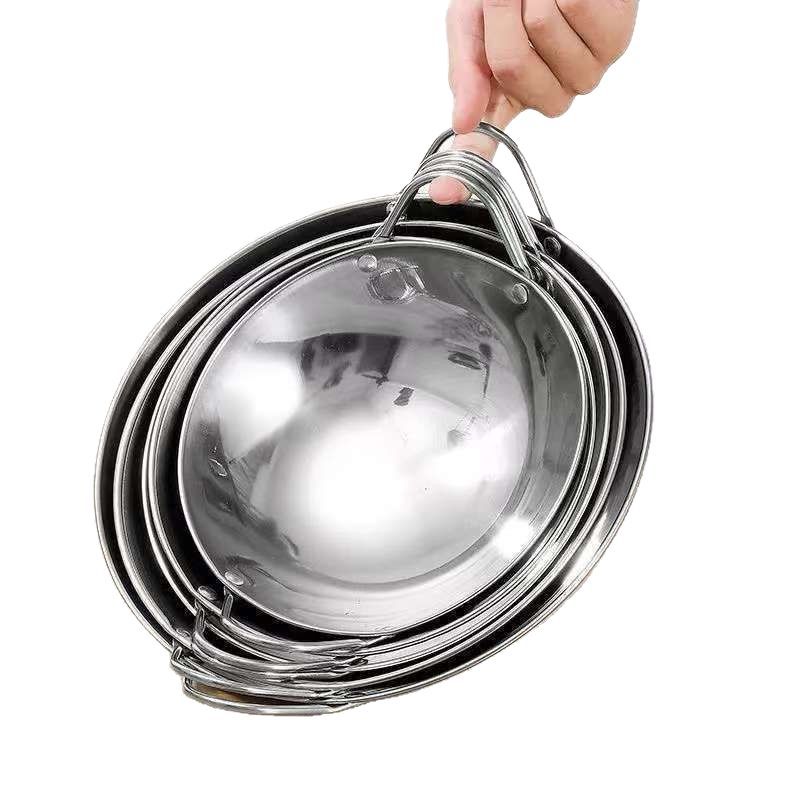 [Quick Thermal Conduction] Stainless Steel Dry Pot Bar Ding Alcohol Stove Home Restaurant Small Fire Solid Alcohol Small Dry Pot