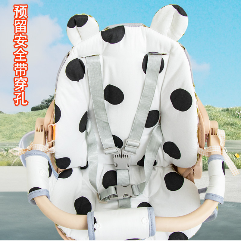 Electric car child seat cushion baby all-inclusive cushion motorcycle front safety seat cushion summer mat