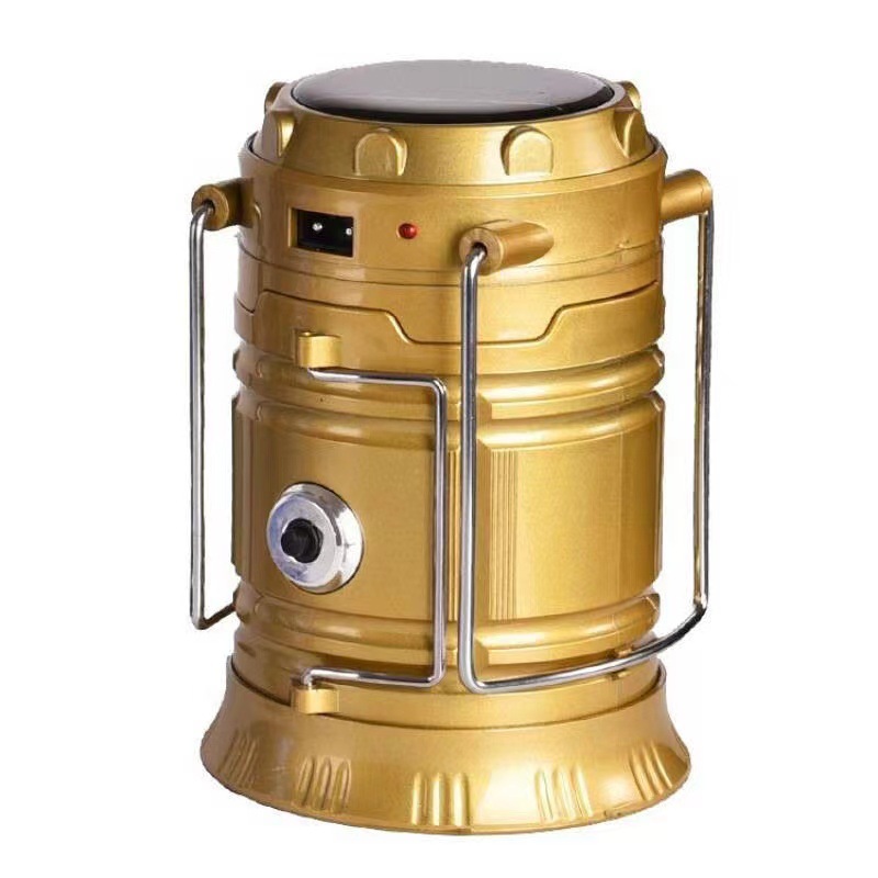 Hot-selling Solar Charging Multi-function Camping Lamp Outdoor Portable Stretch 5800 Lantern