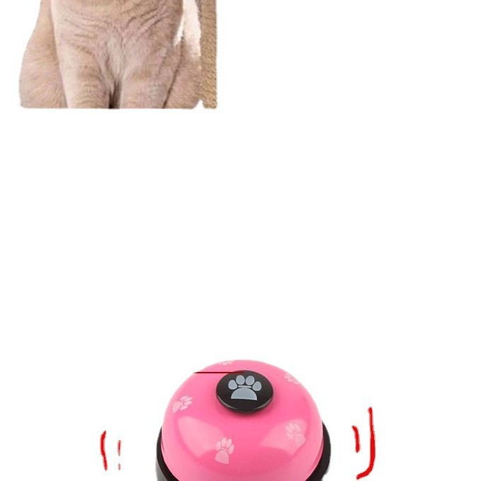 Pet Bell, Pet Trainer, Sound Bell, Cat and Dog Training Bell, Board Game Bell Ring Bell