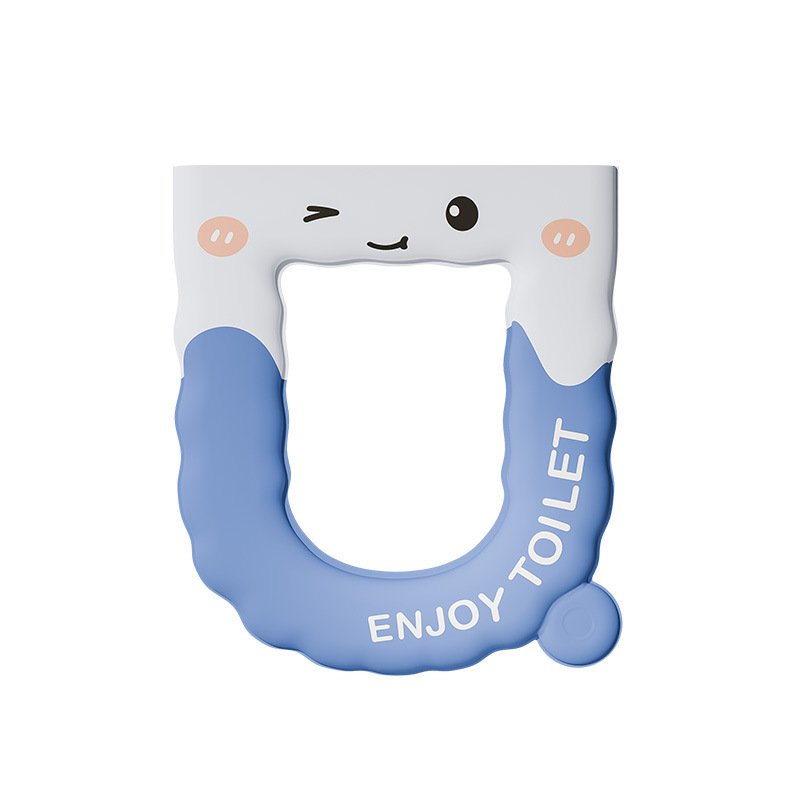 No-Wash Wipeable Toilet Seat Cushion, Universal Waterproof Eva Stain-Resistant Toilet Seat Cushion for All Seasons, Absorbent Washable Bucket Cover t