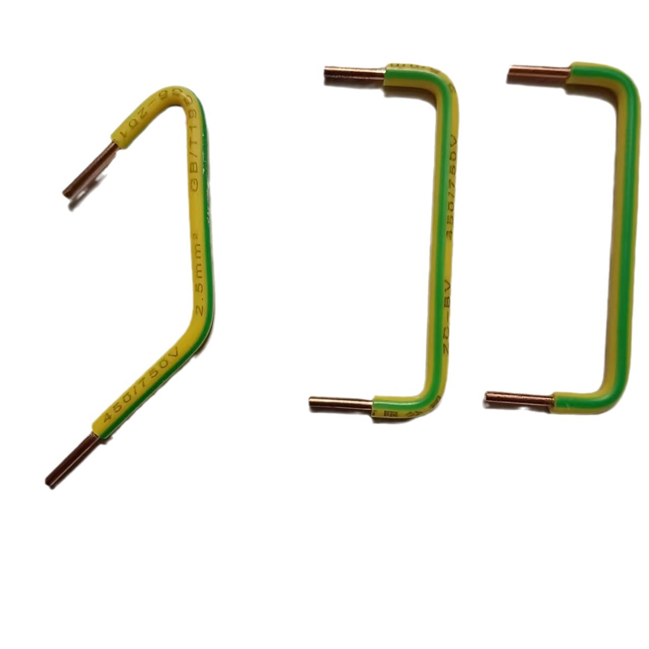 Professional Customized Jumper U-Shaped Jumper Socket Line Distribution Cabinet Meter Switch Bv Single-Core Hard Wire Bending Line