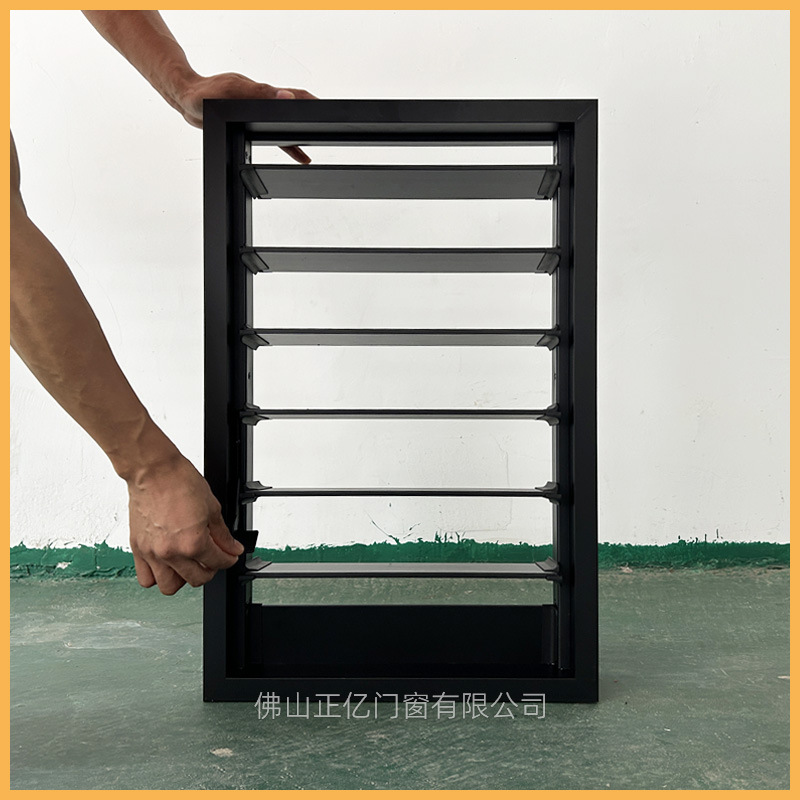 Australian Aluminum Alloy Blinds Export Rainproof and Waterproof Aluminum Blinds Hand-Cranked Blinds Cross-Border Foreign Trade Window Customization