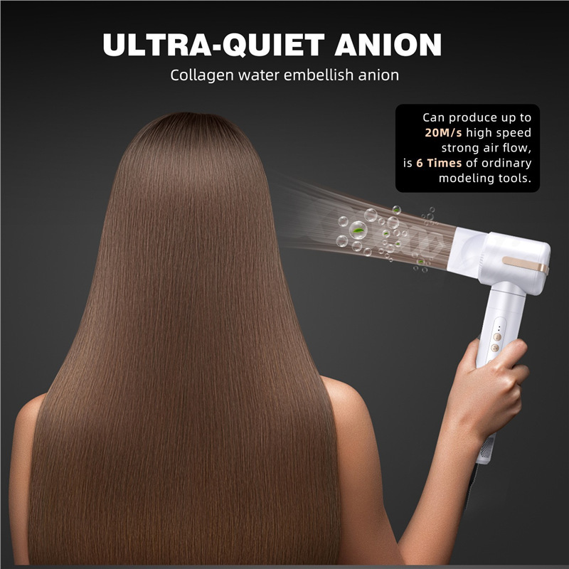 Cross-Border Multifunctional High-Speed Hair Dryer Seven-In-One Styling Comb Hair Dryer Comb Hair Dryer Curling Iron All-In-One Hair Dryer