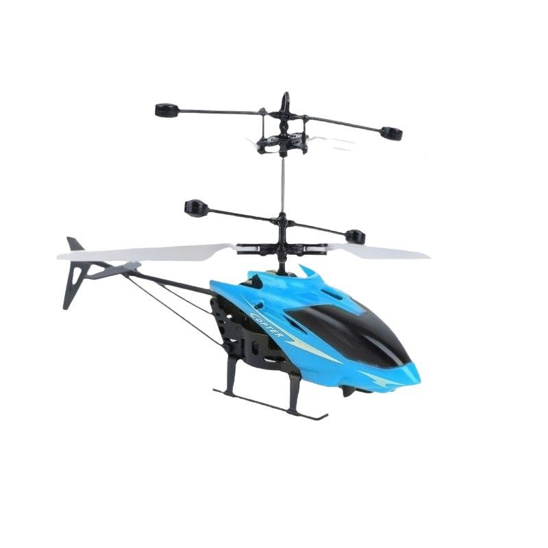 Factory direct gesture induction helicopter suspension with light charging remote control aircraft fall-resistant playable stall toys