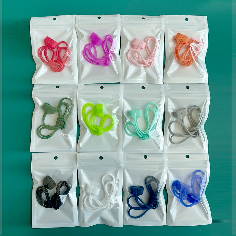 For Airpods3 headset anti-lost rope silicone magnetic anti-lost lanyard Apple pro2 Bluetooth headset anti-lost rope