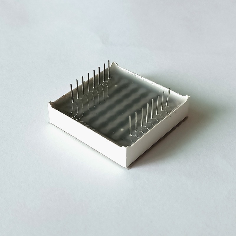 Factory Direct Sales Ф3Mm Square Module Single and Double Color Highlight Elevator Display Component Straight Plug-In 8*8Led Dot Matrix