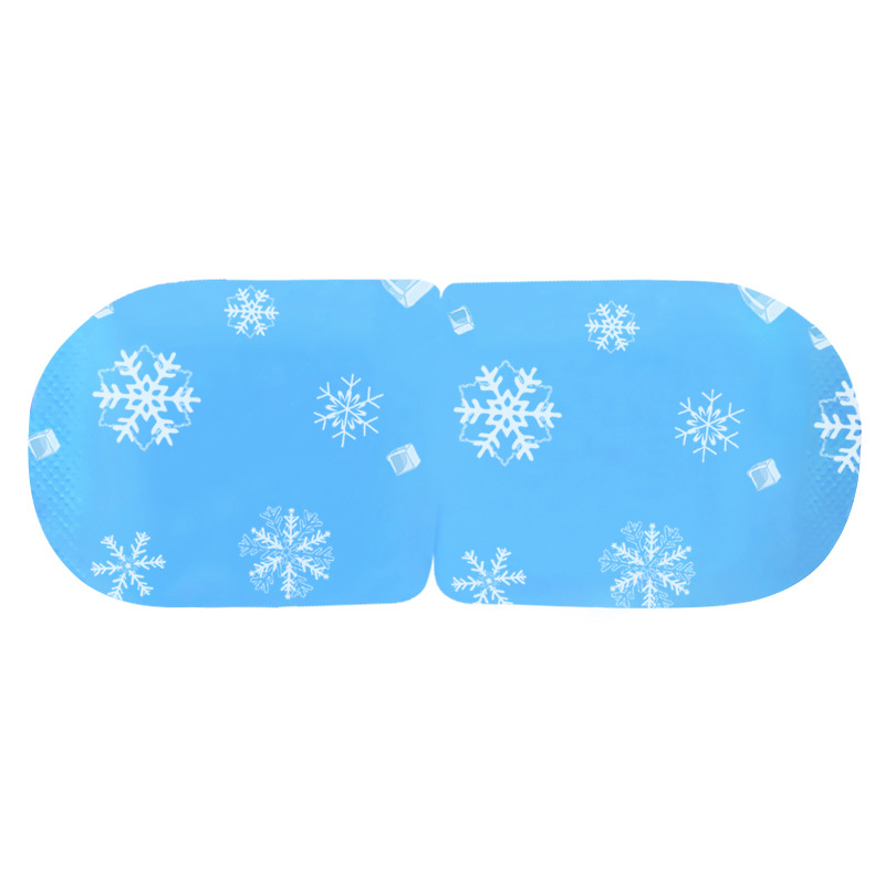 Cold Compress Eye Mask with Custom Logo, Hydrogel Cooling Eye Mask, Light-Blocking Breathable Ice Compress Eye Mask, Household Cooling Eye Patch