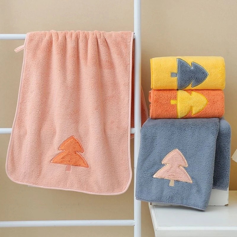 [5 adult towel] face towel soft lint-free thick household cute absorbent towel