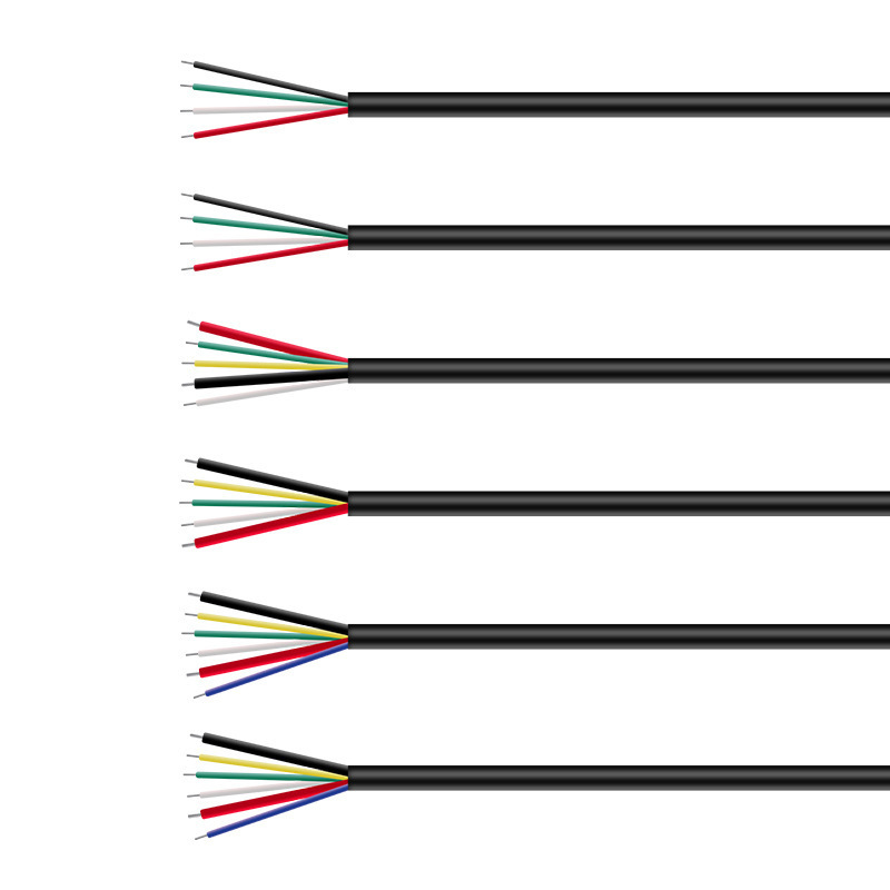 Wholesale Typec Single Head 4 5 6 Core 5A Fast Charging Charging Data Cable Product Research and Development Test Data Cable