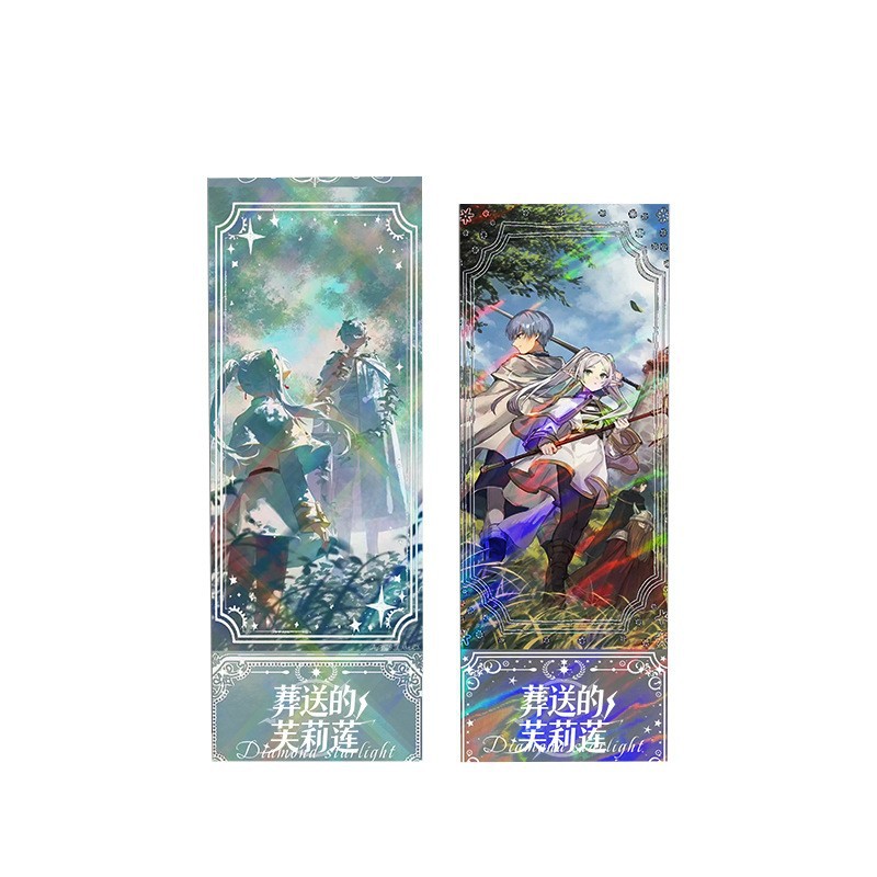 Customized Laser Ticket Funeral Fulian Magic Elf Girl Fan Japanese Comic Second-Creation Laser Ticket Customized with Pictures