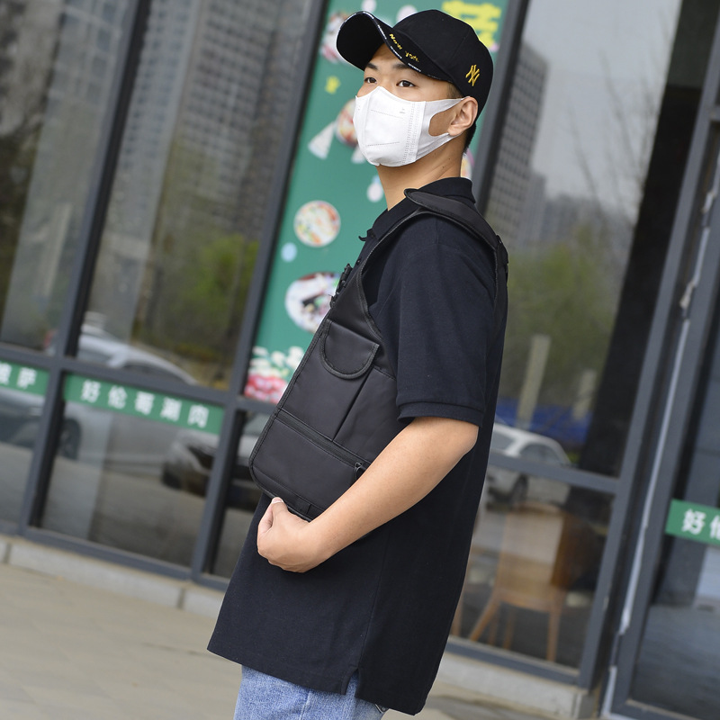 Factory Direct Supply Cross-Border Men's Hidden Armpit Bag, Shoulder Bag, Agent Bag, Outdoor Leisure Bag Wholesale