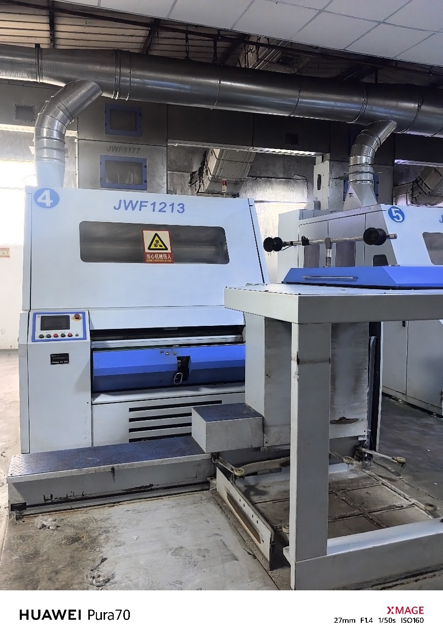 For Sale: Qingdao Hongda Jwf1213 Combing Machine 7 Units