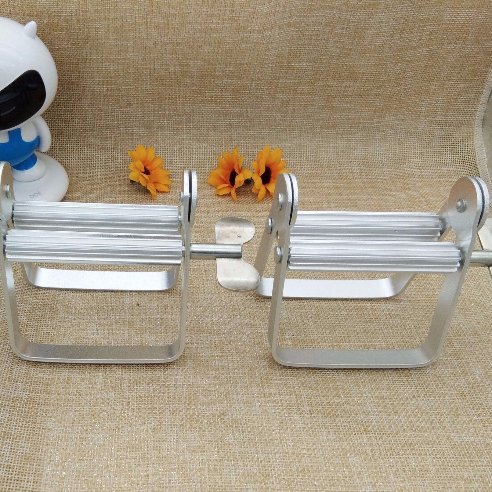 Давилка для зубной пасты маленькая образец ручная металлическая давилка для пасты для окрашивания волос пигмент зубная паста нержавеющая сталь