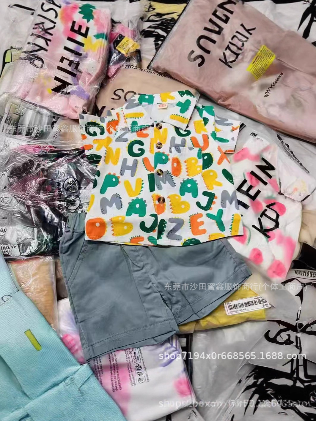 Patpat Kids Sets Cross-Border E-Commerce Hot-Selling Brand Men's and Women's Clothing Mix and Match Style Suits Wholesale Direct Sales