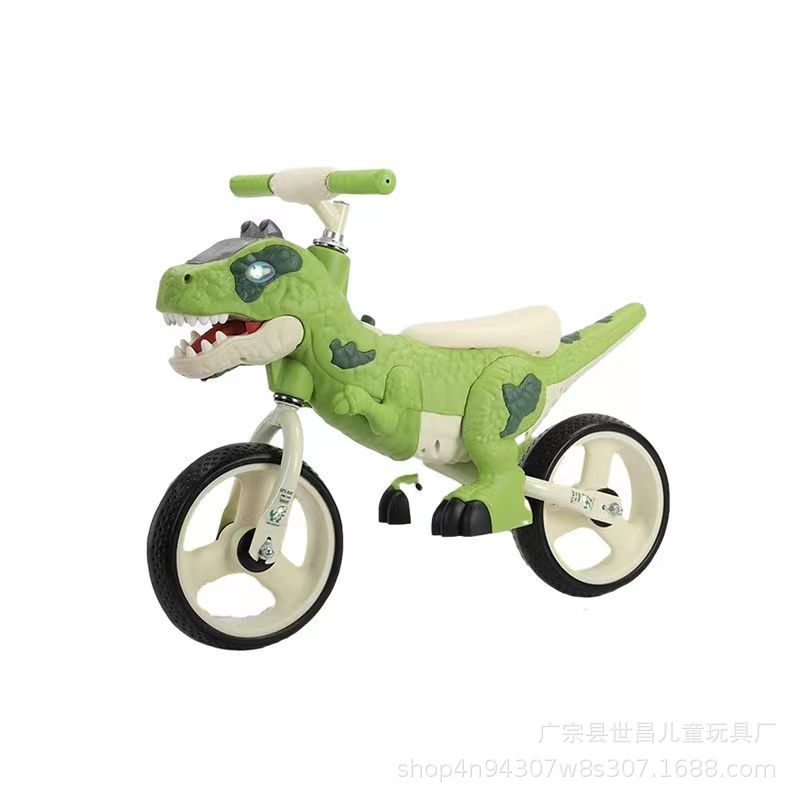 Children's Balance Car Without Pedals 1-3-6 Years Old Kidsren's Scooter Male and Female Baby Dinosaur Scooter Bicycle