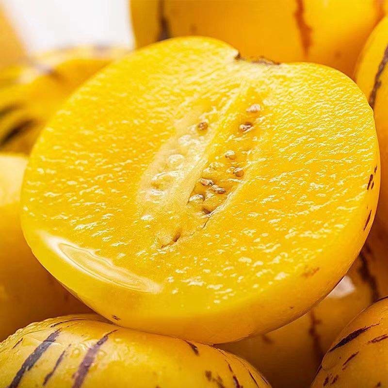 Shilin Ginseng Fruit Yunnan 10 Round Fruits Seasonal Fresh Fruit for Pregnant Women Yellow Flesh Ginseng Fruit Whole Box Large Fruit Free Shipping