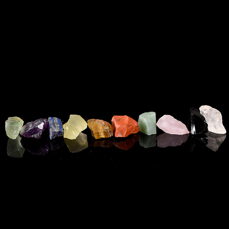 Spot wholesale Crystal raw stone aromatherapy stone scented stone natural powder Crystal Green fluorite amethyst Citrine Crystal Stone