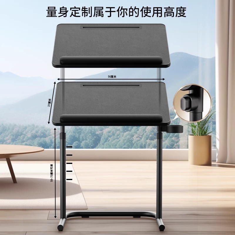 Lifting Computer Desk Folding Table Household Lazy Movable Bedside Table Bedroom Sofa Student Dormitory Small Desk