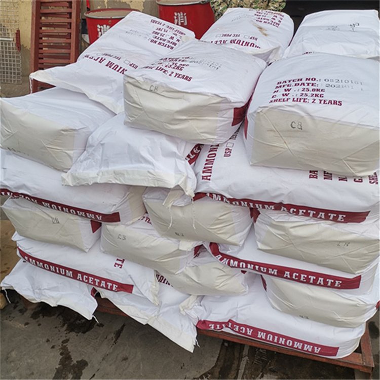Supply Ammonium Acetate Ammonium Acetate Industrial Grade Manufacturers Supply Ammonium Acetate Buffer Preservative Ammonium Acetate