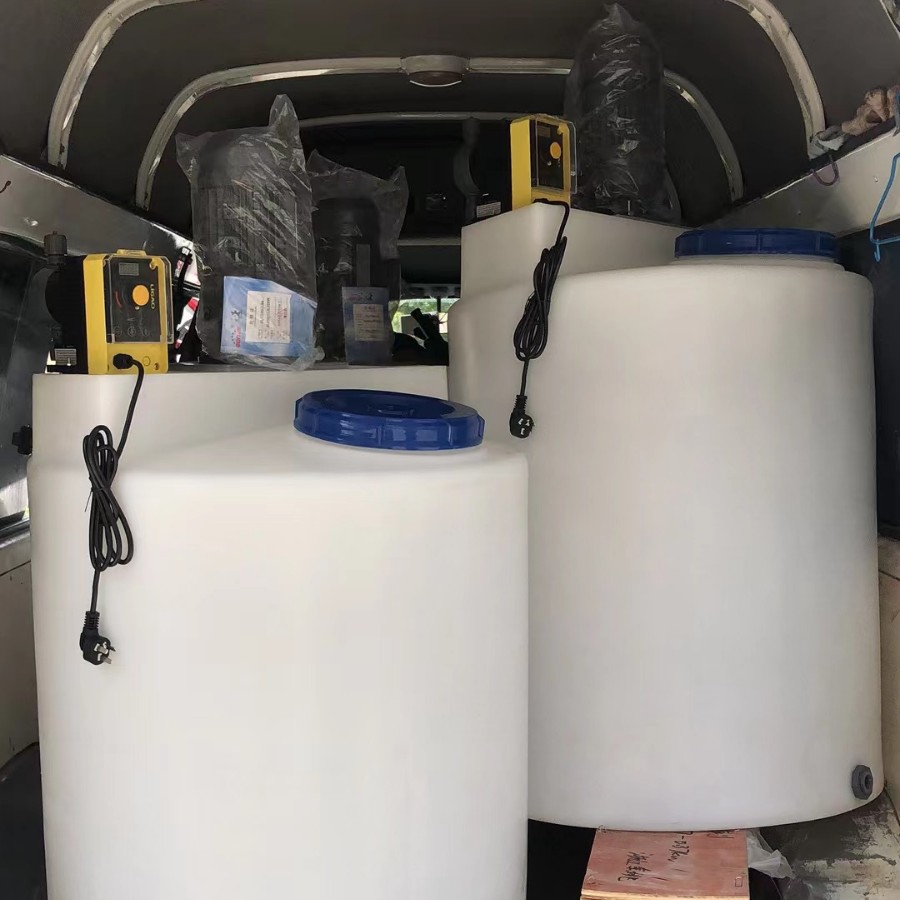 Plastic Medicine Barrel Simple Dosing Equipment Automatic Stirring Device Pe Medicine Box Manufacturer