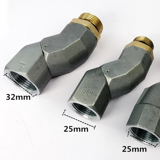 Refueling Gun Universal Joint Rotary Joint Refueling Machine Pipe Universal Joint 360 Degree Rotation 6 Minutes 1 Inch Refueling Accessories