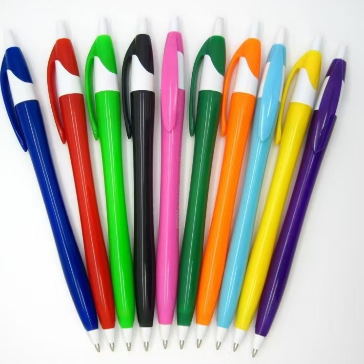 Пластиковая шариковая ручка с нажимом, ручка-спица, маленькая ручка в форме тыквы, офисная канцелярия, рекламный подарок, печатная коробка с логотипом