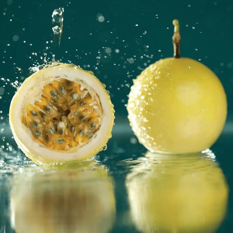 Guangxi Qinhmi No. 9 Golden Passion Fruit Fresh Fruit Seasonal Whole Box Passion Fruit Free Shipping Wholesale Trade