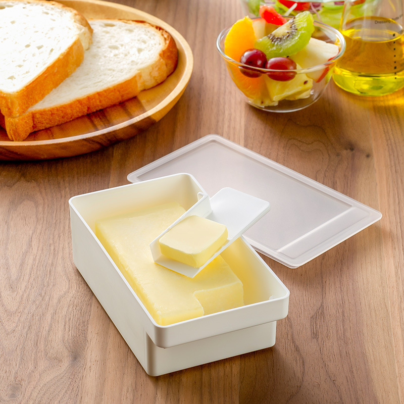 Butter Cutting Storage Box Repackaging Fresh-Keeping Storage Box Refrigerator Frozen Cheese Cheese Slices Butter Cheese Slicer