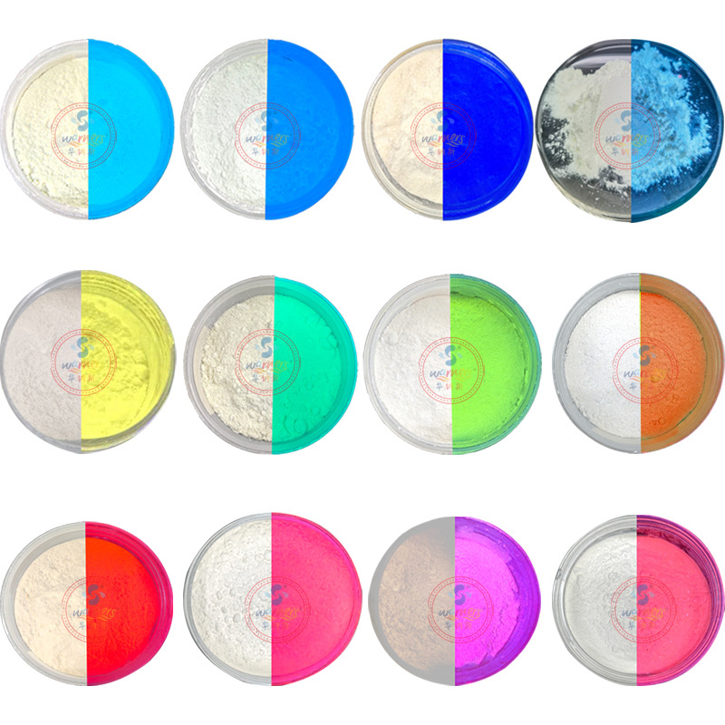 Manufacturers emit 10g ultraviolet transparent colorless phosphor long wave 365nm ultraviolet invisible material fluorescent pigment