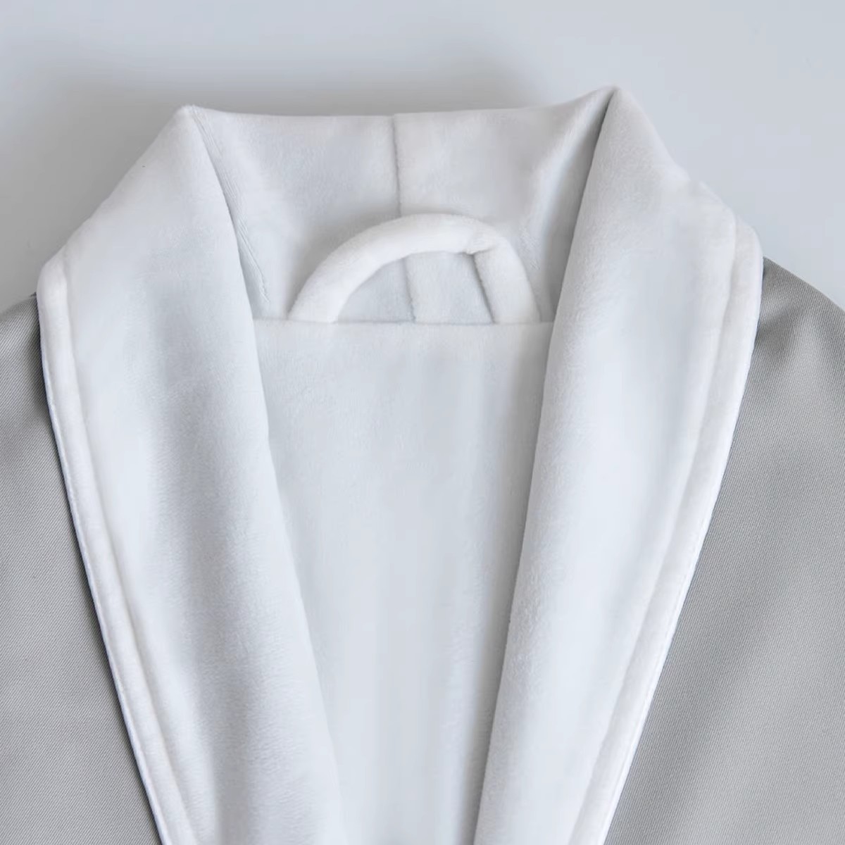 Bathrobe Five-Star Hotel Men's and Women's Couple Bathrobe Adult Absorbent Quick-Drying Four-Season Double-Layer Thickened Nightgown