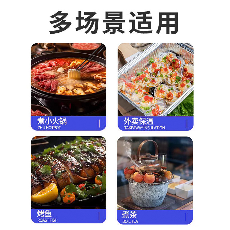 Imported Disposable Small Hot Pot Fuel Oil Tank Buffet Heating Mineral Oil Tank Tea Stove Classy Tasteless Takeaway