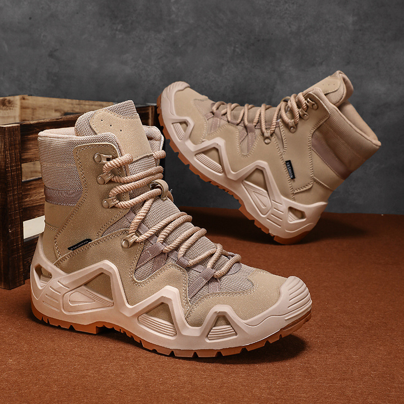 Обувь для тренировок, высокие тактические ботинки, для мужчин и женщин, для активного отдыха и походов