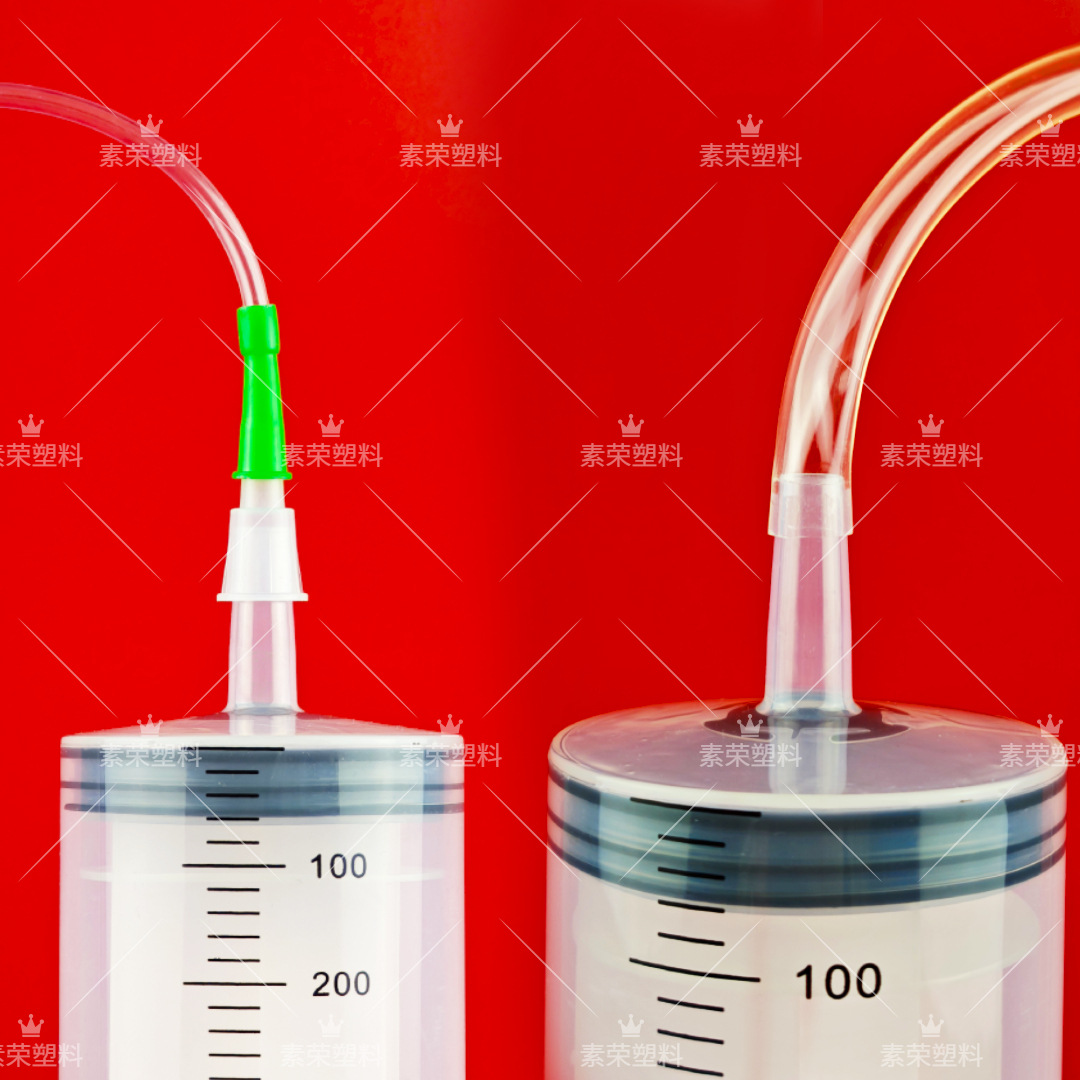 Cross-Border 1000ml Push-Injection Feeding Plastic Enema Flushing Syringe Injector Spot Large-Capacity Measuring Injection