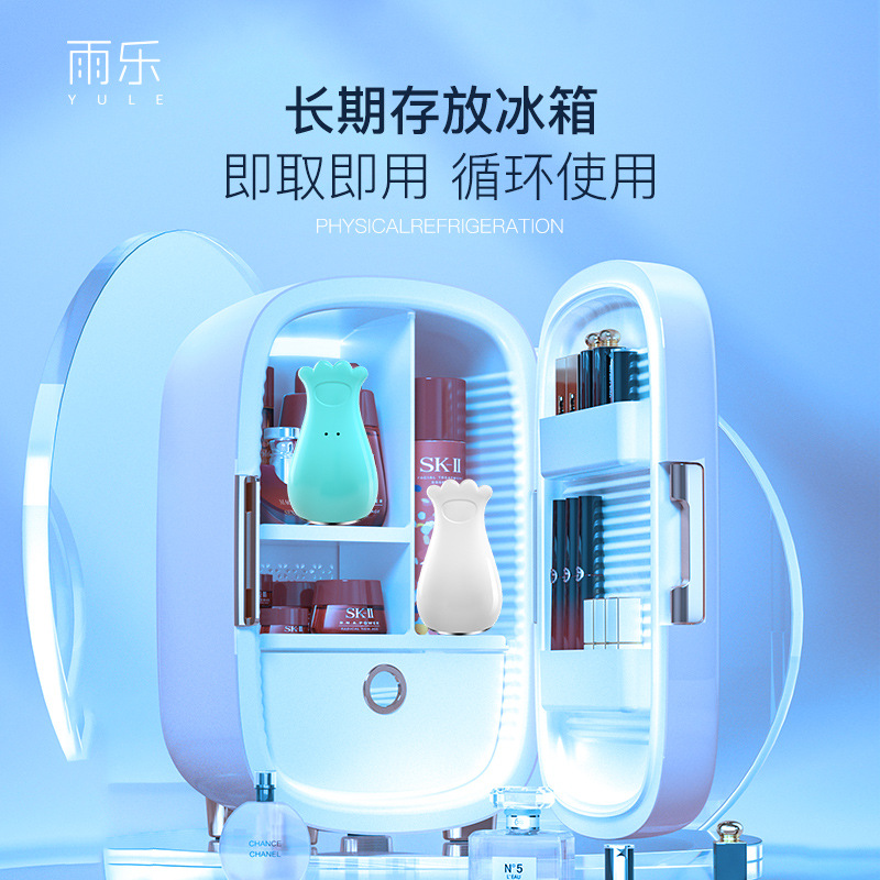 Cross-border new small ice hammer facial ice cooling ice muscle beauty instrument ice pore contraction beauty instrument ice muscle instrument