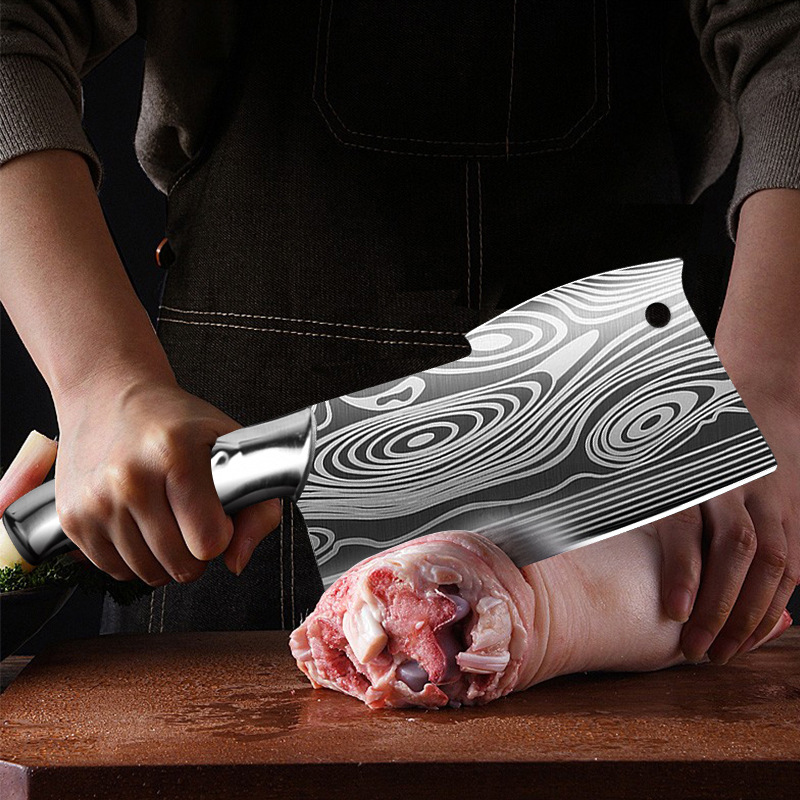 Кухонный нож для резки костей, универсальный нож для нарезки, нож мясника в наличии