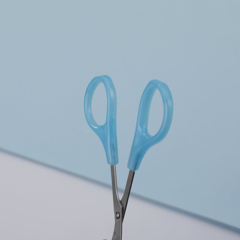 Manufacturer Wholesale Small Scissors Stainless Steel Safety Handmade Scissors Kidsren's DIY Scissors Household Thread Scissors