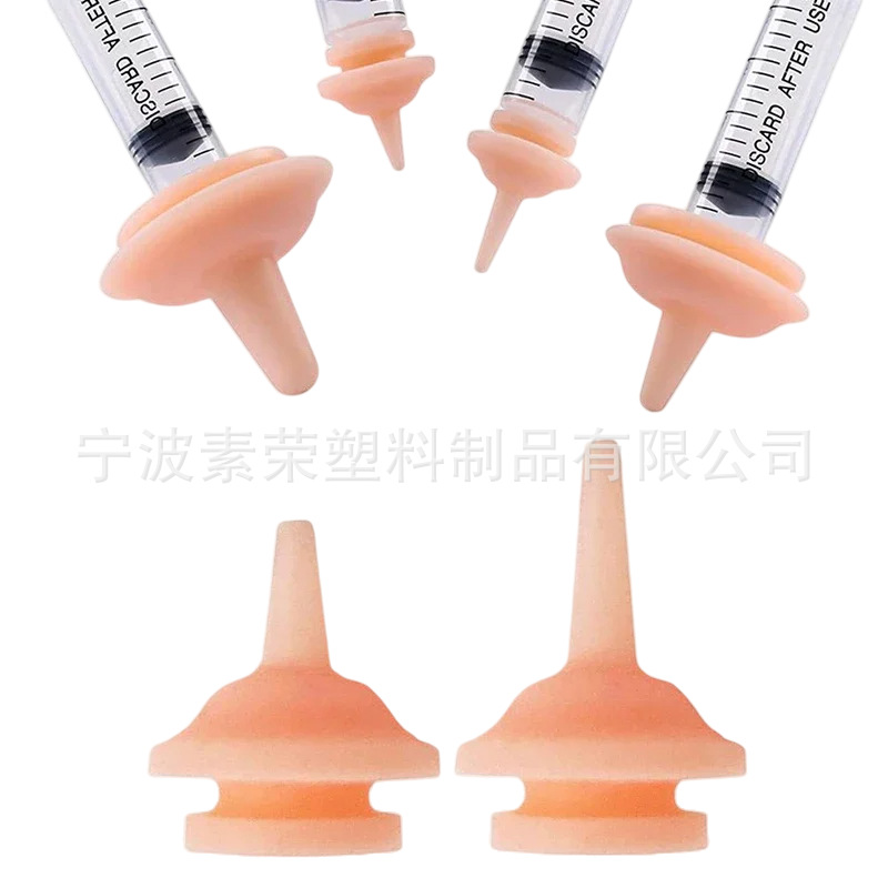 Cross-border pet needle feeder newborn puppy kitten breast feeder with needle feeder pet pacifier in stock