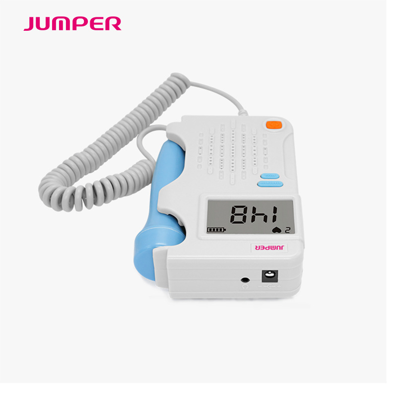 Jumper Export Cross-Border Export Fetal Heart Rate Meter English Packaging Fetal Doppler Jpd-100B+