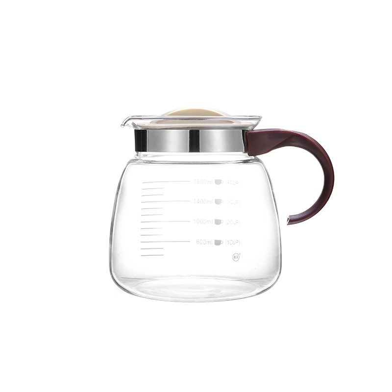 Yafeng Household Glass Teapot Teapot Heatable Scented Tea Coffee Pot High Temperature Filter Teapot Single Pot