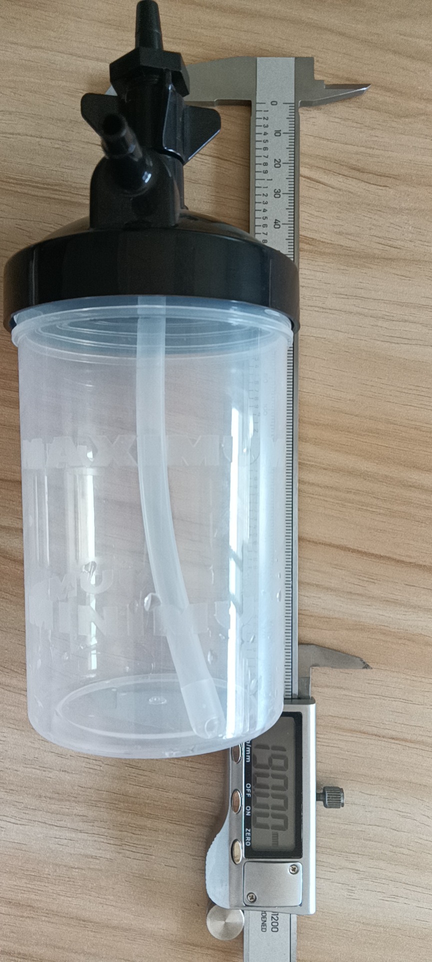 Oxygen Inhaler Accessories Transparent Humidification Cup Oxygen Generator 350ml 400ml Capacity Humidification Bottle