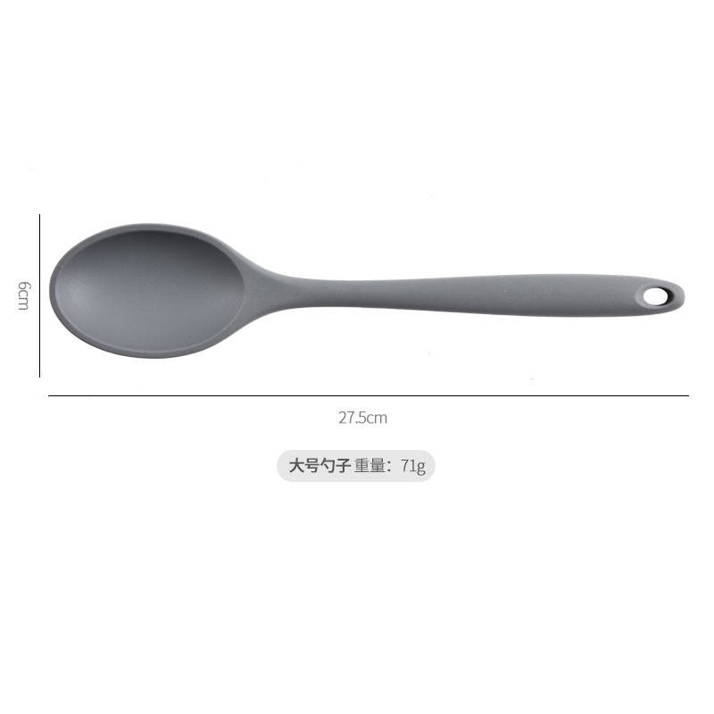 Manufacturer Customized Food Grade High Temperature Resistant Silicone Large Spoon Non-Stick Pot Special Home Kitchen Cooking Silicone Pot