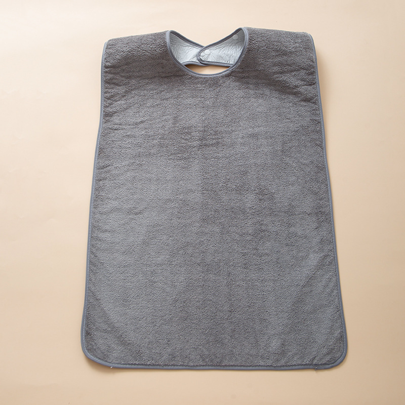 Old people's eating waterproof bib oil-proof splash-proof bib for old people's eating bib food bag dirty-proof personalized overalls feeding apron