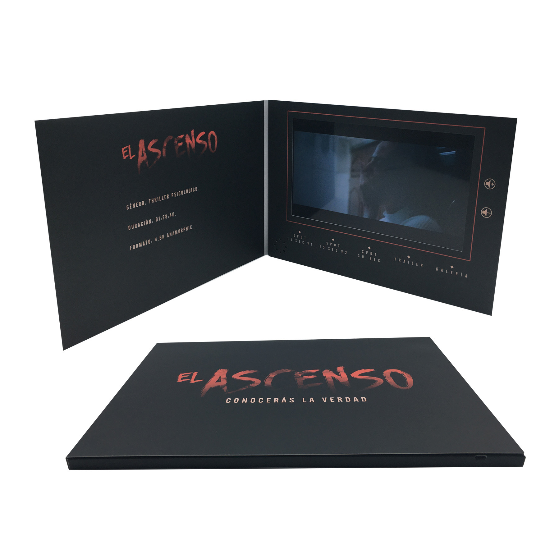 10inch Electronic Video Brochure Cross Border Lcd Electronic Advertising Album Greeting Card Creative Gift Electronic Album