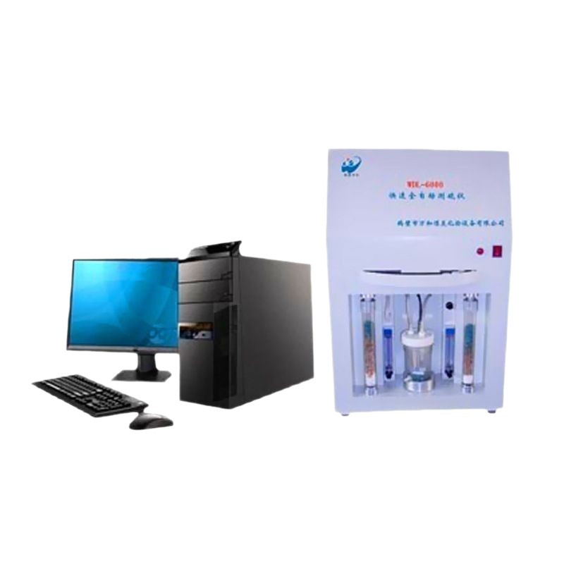 Coal Coking Cement Laboratory Equipment, Fully Automatic Rotary Table 24-Sample Continuous Sulfur Analyzer, Petroleum Sulfur Analysis Instrument