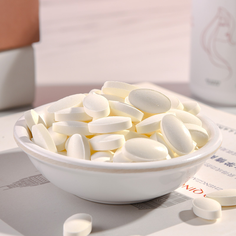 Collagen peptide tablets dietary tablet candy fish collagen peptide chewable tablets one-piece delivery source manufacturer