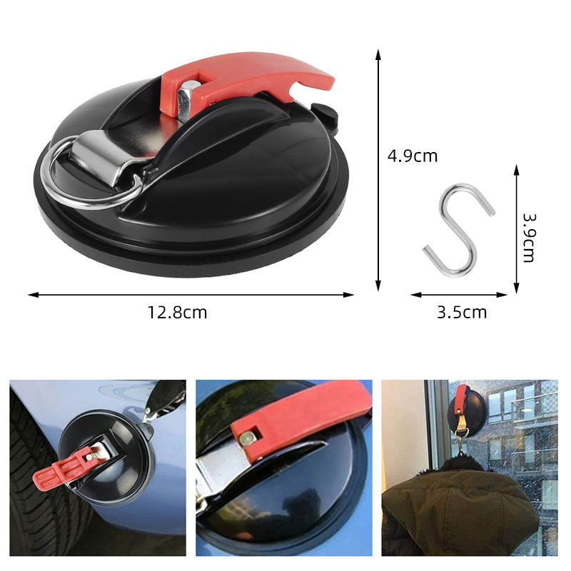 Tent fixed suction cup multifunctional car suction cup strap camping rope suction cup pet suction anchor pet suction