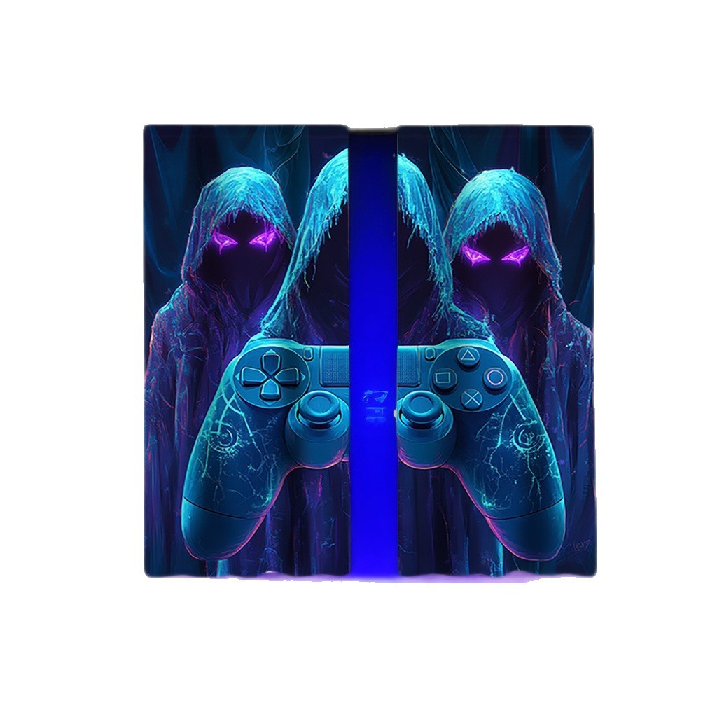 Jit Game Controller Design, Cross-Border Exclusive Factory Direct Sales, Digital Printing Processing Curtains and Screens for E-Sports Rooms